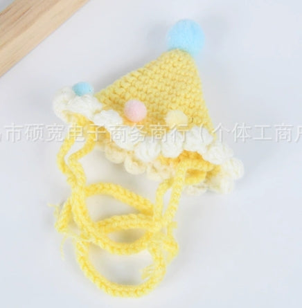 Wholesale Doll Doll Clothes Handmade Wool Knitted Hat DIY Dress-up Accessories